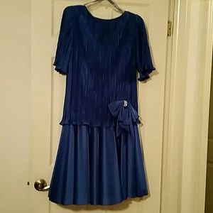After Dark formal dress blue
